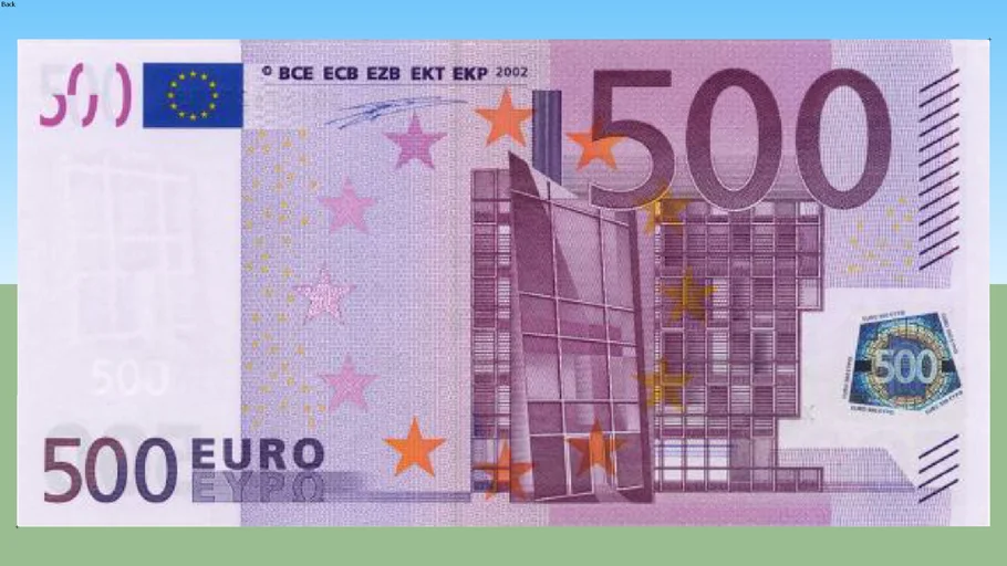 500 Euro Note