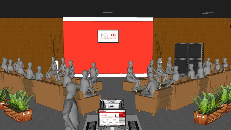 HSBC set design | 3D Warehouse