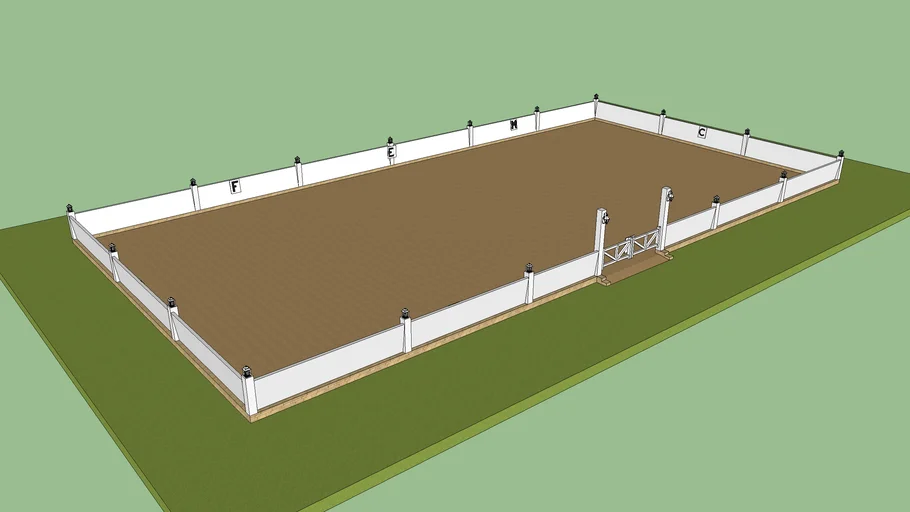 3D horse riding place 3D Warehouse