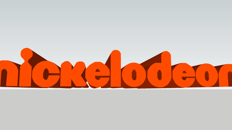 2009 nickelodeon logo | 3D Warehouse