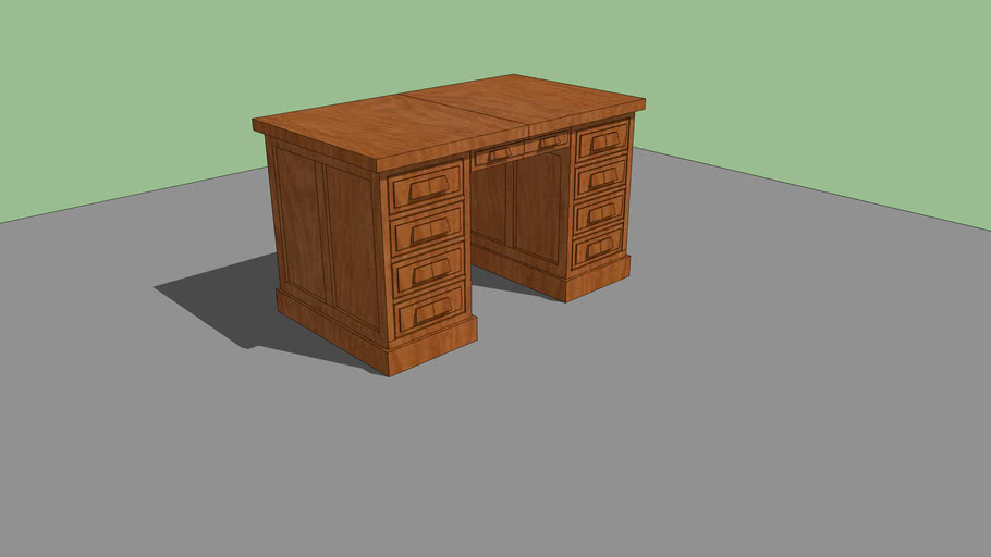 Bureau Ancien / Old Desk | 3D Warehouse