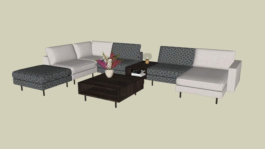 MEUBLS - Design element sofa Sfida | 3D Warehouse