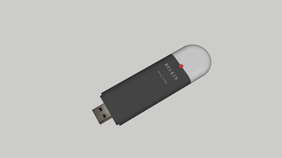 Belkin Wireless G USB Network Adapter 3D Warehouse