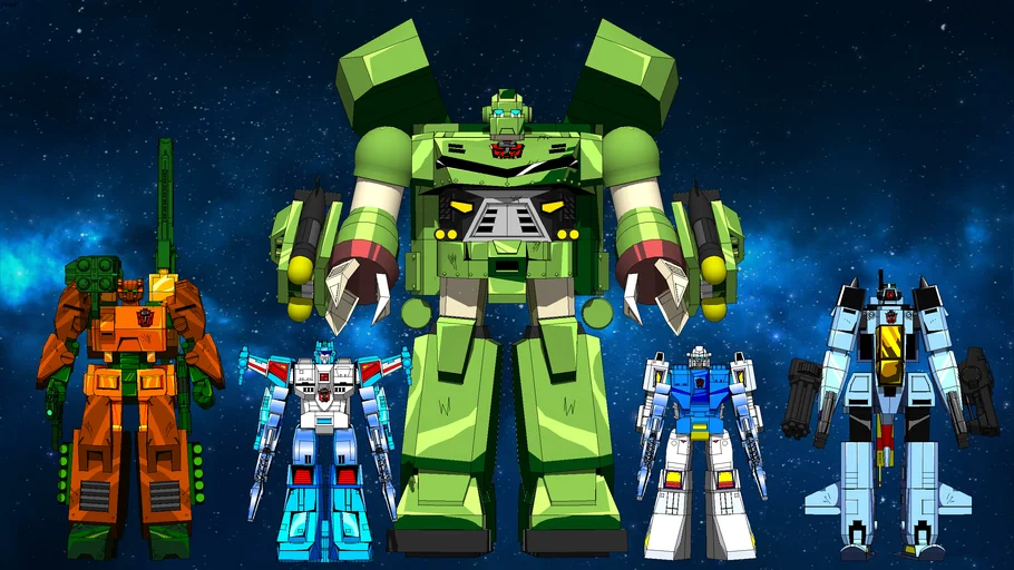 Wreckers Roadbuster Whirl Topspin Twintwist TransformersGeneration1 Bulkhead Autobots Cybertron G1