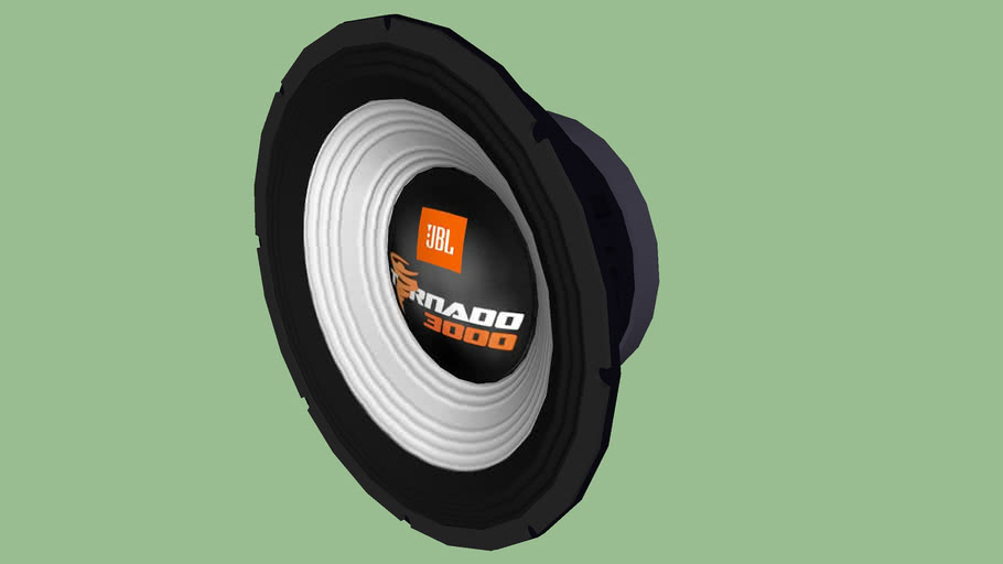 Sub JBL Tornado 3000 15' 3D Warehouse