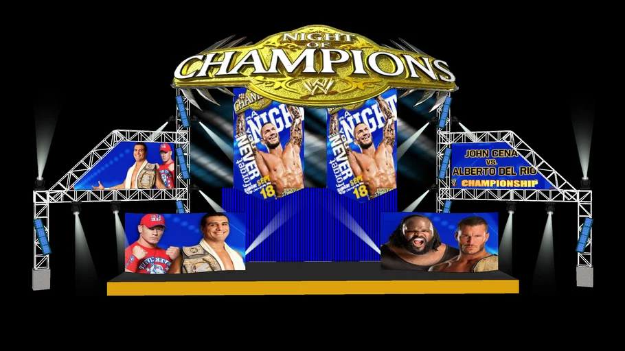 Night of Champions concept stage 3 3D Warehouse