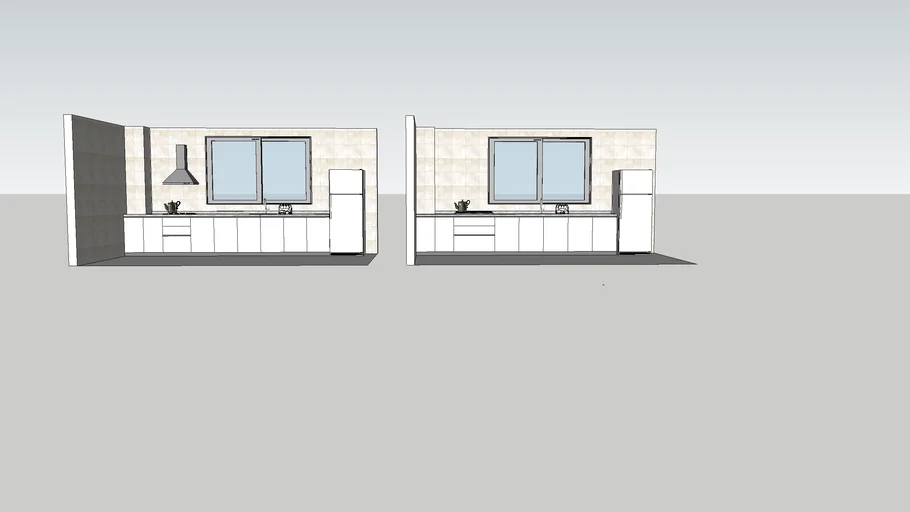 modern kitchen | 3D Warehouse