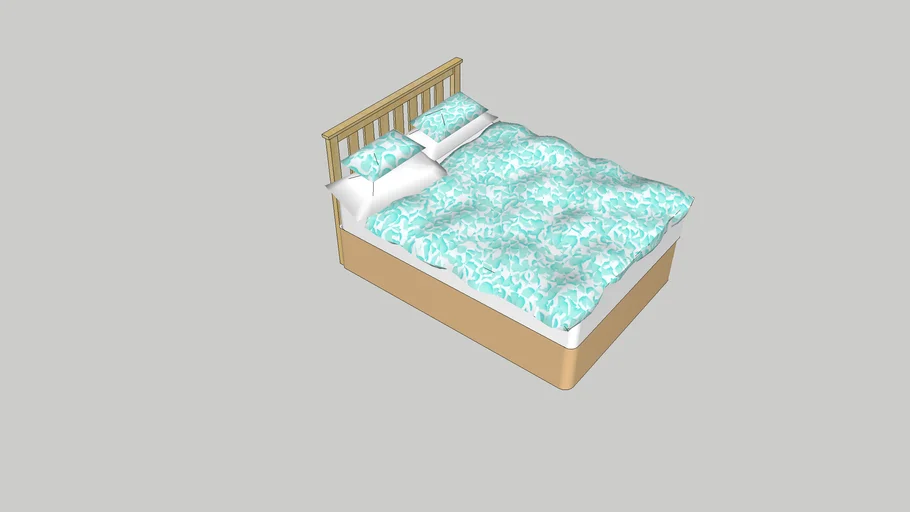 Bed, Divan | 3D Warehouse