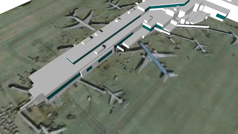 Atlanta International Airport Maynard Holbrook Jackson Terminal V3.0