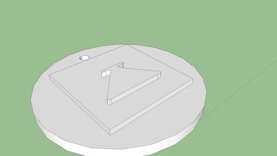 Beaker keychain 3D Warehouse