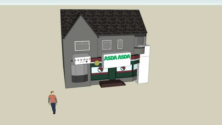 Small Asda 3D Warehouse