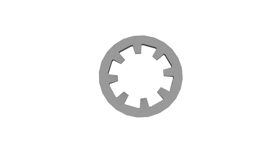 14 Detailed Internal Star Washer 3D Warehouse