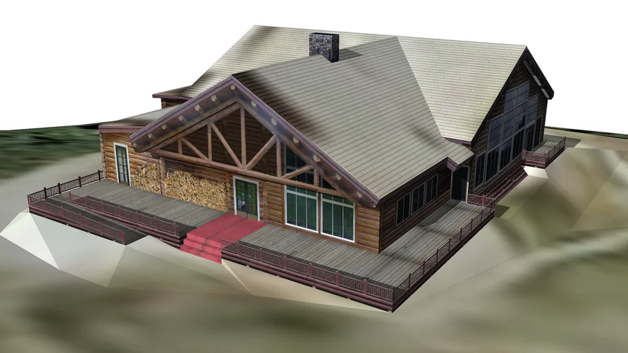 Beano's Cabin 3D Warehouse