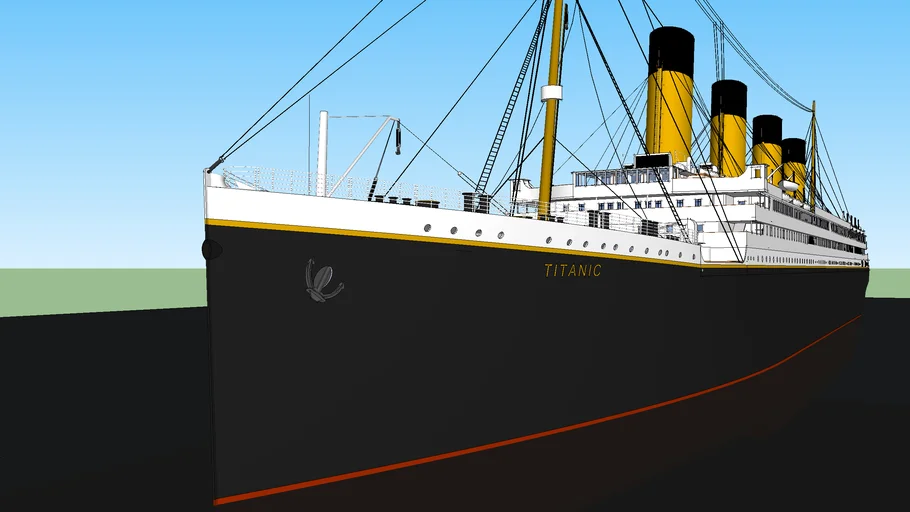 titanic DETAILED | 3D Warehouse