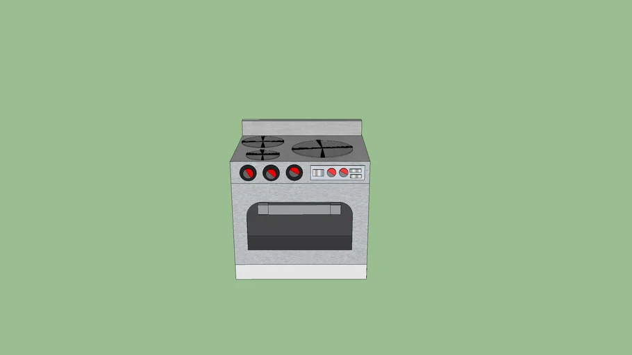 Stove top and oven