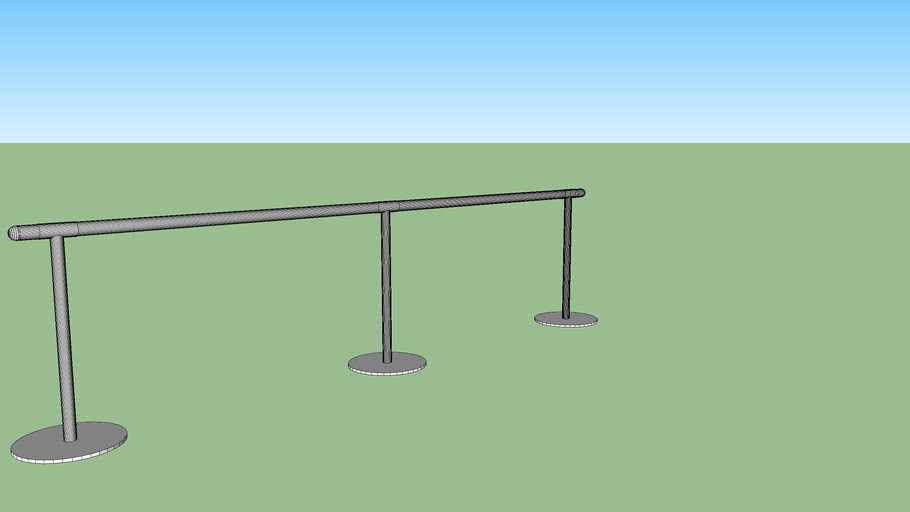 Sbarra Per Danza Classica Klarfit - Regolabile, Acciaio Effetto Legno, Per Casa E Studio - Foto 11