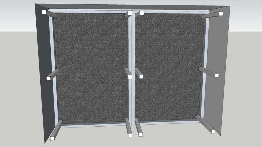 Willow Drum Riser 24' legs 3D Warehouse