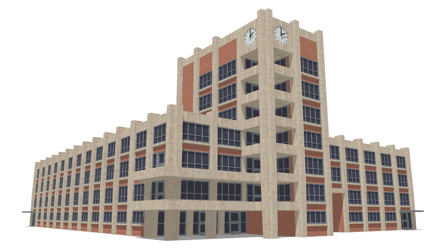 art deco office 3D Warehouse