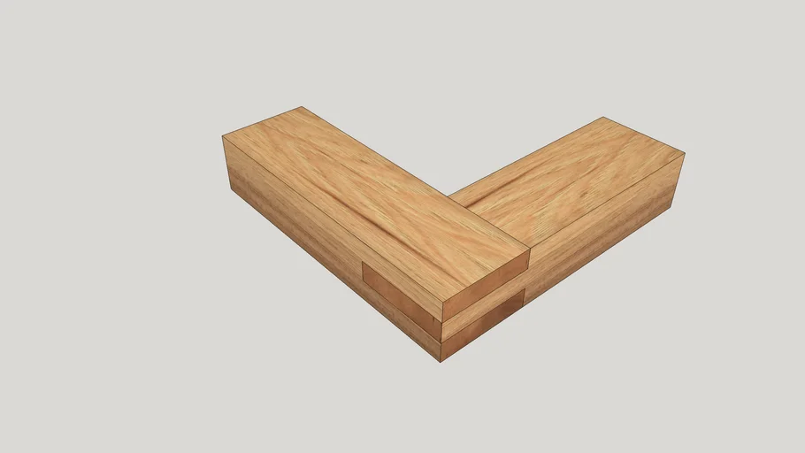 Corner Bridle Joint 3D Warehouse