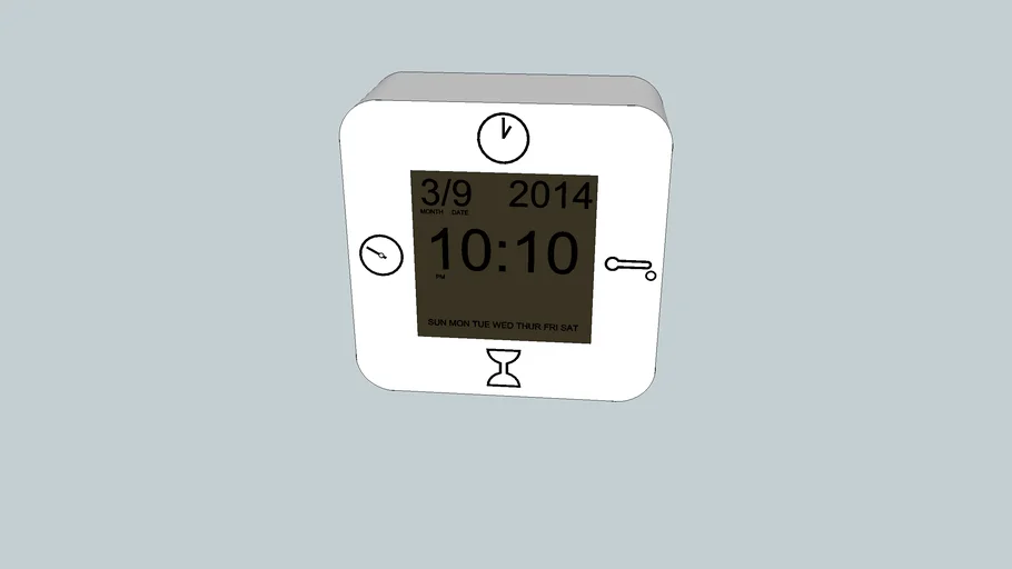 IKEA Motion Sensor Clock 3D Warehouse