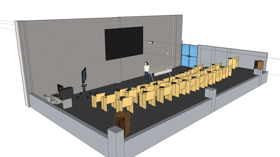 Sala de Videoconferencias ITSJR 3D Warehouse