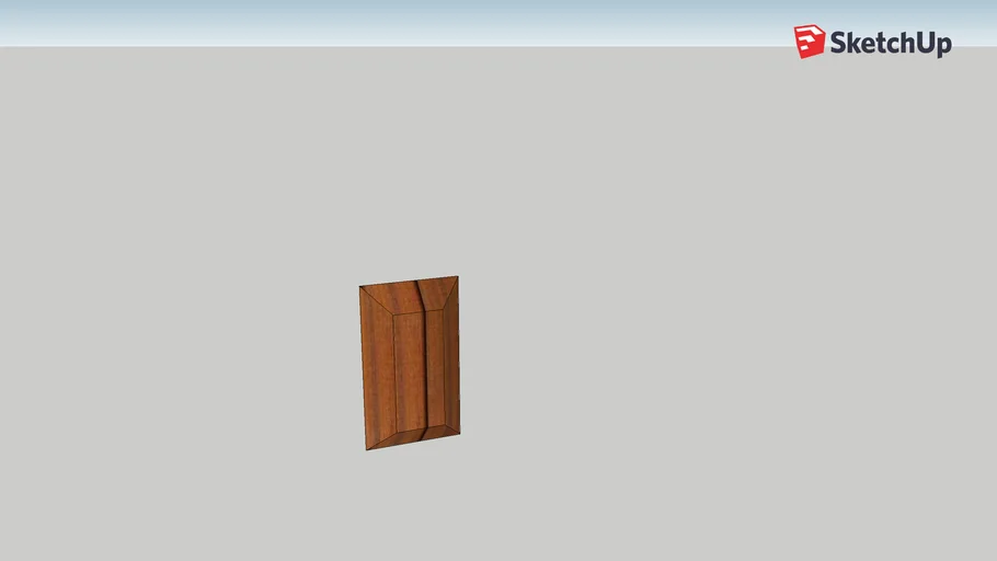 Ark Wooden Door 3D Warehouse
