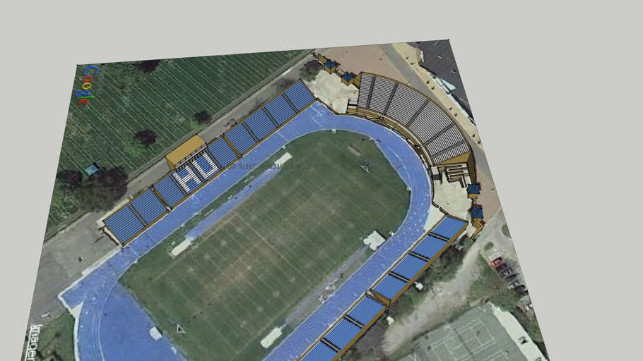 Armstrong Stadium Hampton University 3D Warehouse