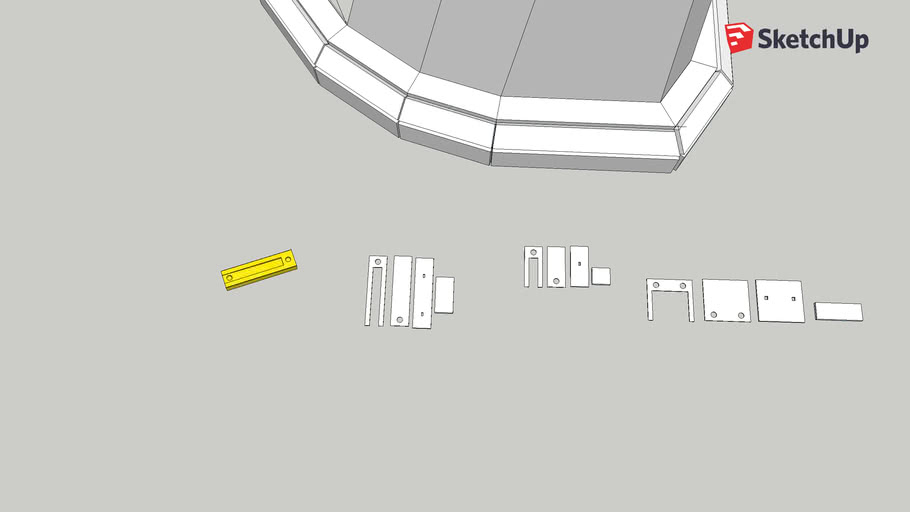 TW Dalek Shoulder Layout revised 31 / 5 | 3D Warehouse