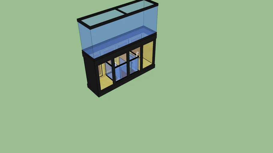 fish tank stand plans 3D Warehouse