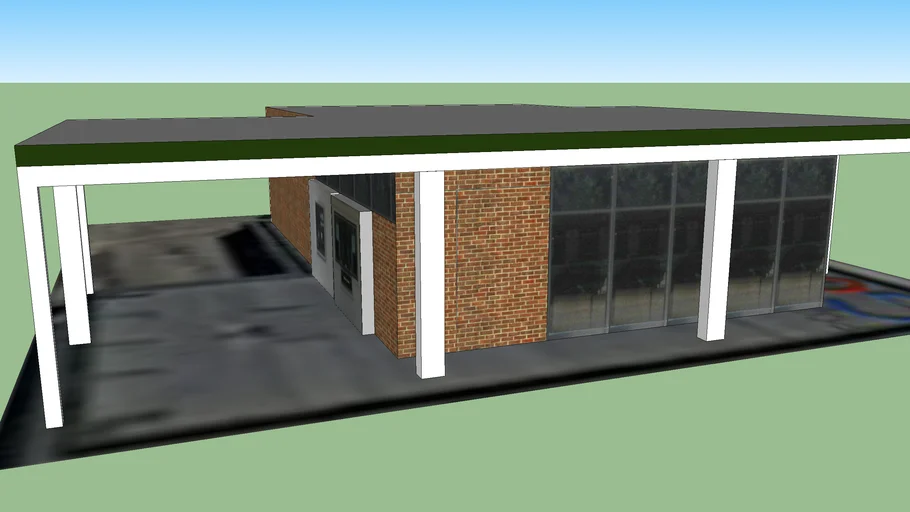 St. Landry Bank in Carencro, LA 3D Warehouse
