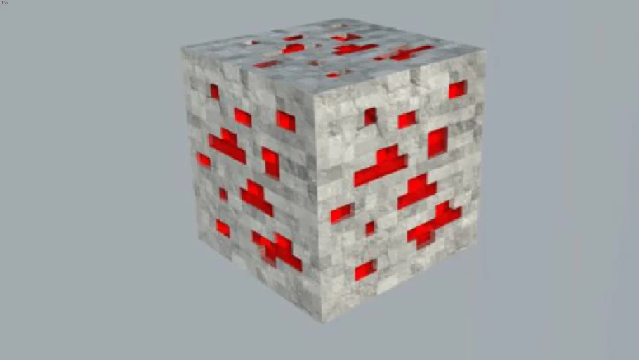 Minecraft cube id 74 | 3D Warehouse