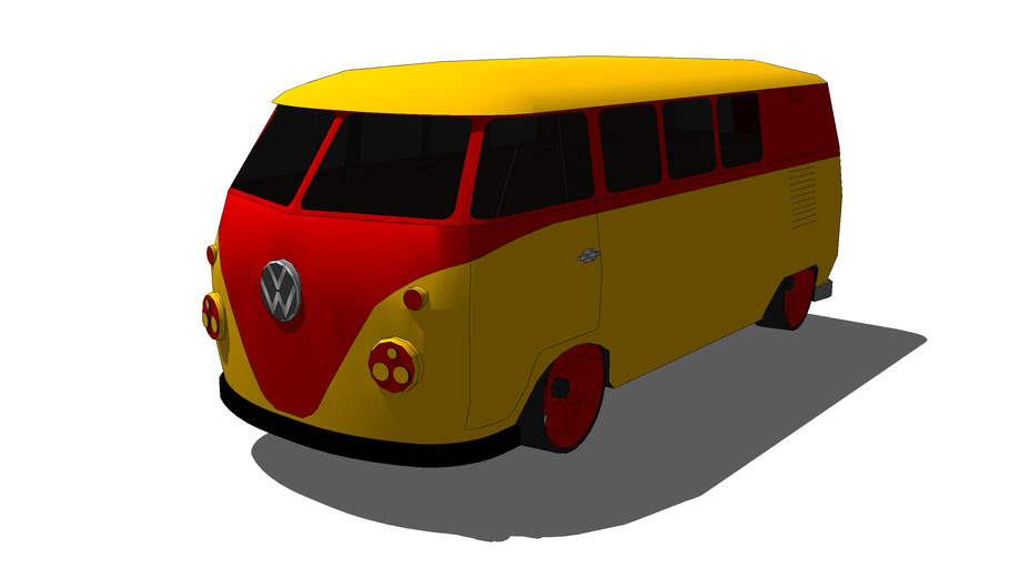 vw-campervan-3d-warehouse