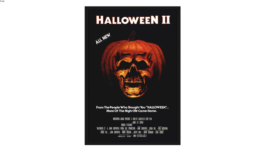 Halloween Ii Poster 3d Warehouse