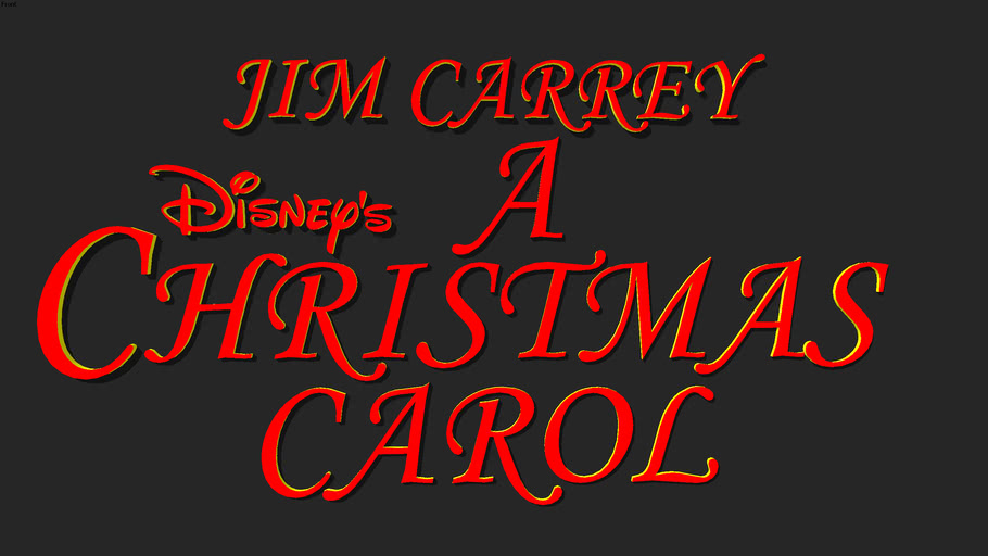 Disneys A Christmas Carol Logo 3d Warehouse