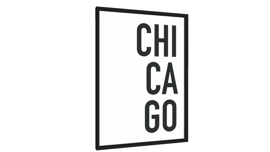 Quadro Chicago - Galeria9, por Agnello