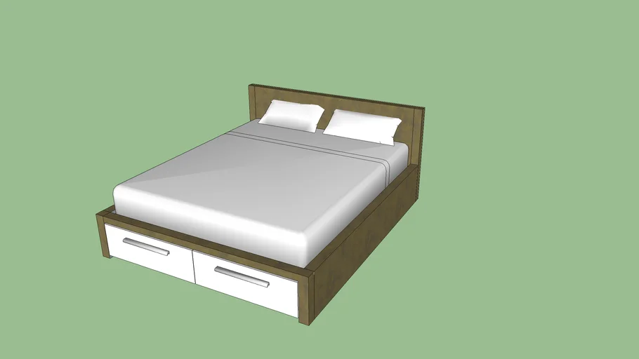 BEDROOM YATAK TASARIMI 3D Warehouse