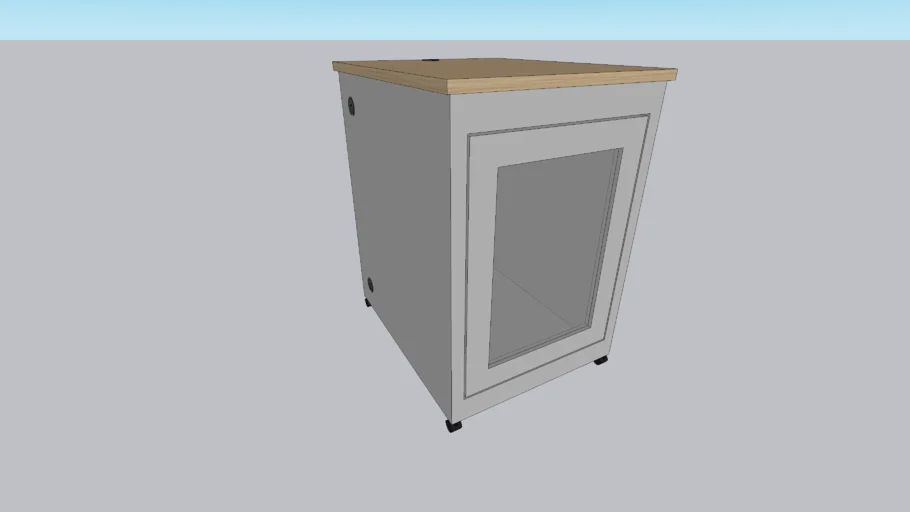 Computer Comforts Inc. pedestal | 3D Warehouse