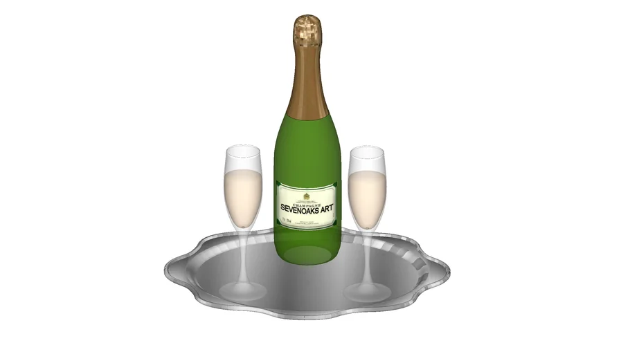 champagne | 3D Warehouse