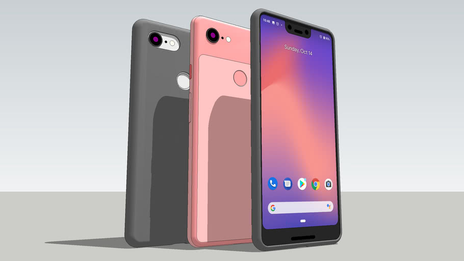 Google Pixel 3 XL (with Removable Case)