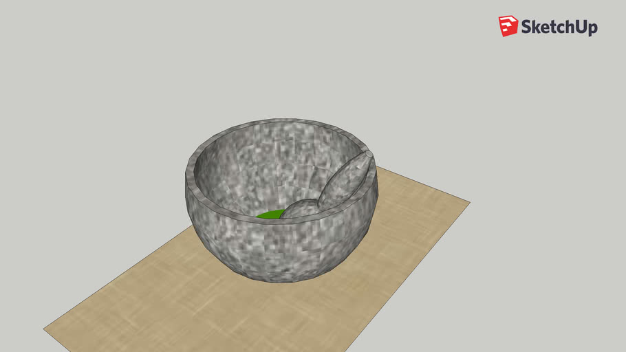 Ark Mortar and Pestle 3D Warehouse
