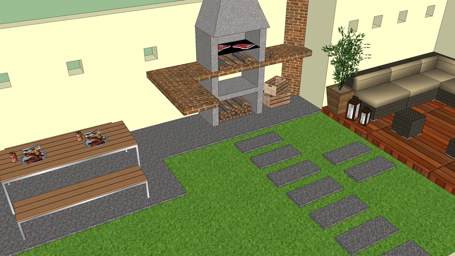 Oasis Circle Patio 3d Warehouse vrogue.co