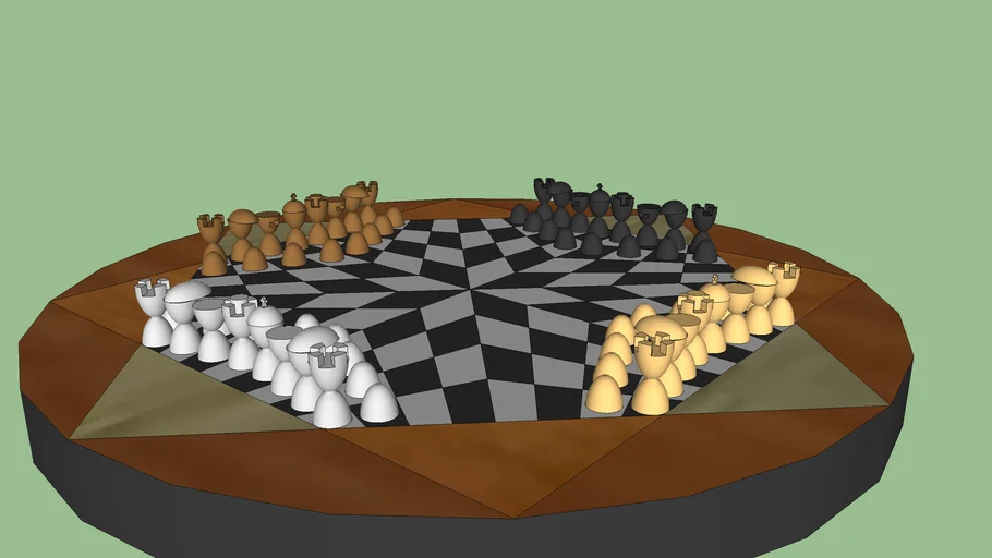 Four-player Chess | 3D Warehouse