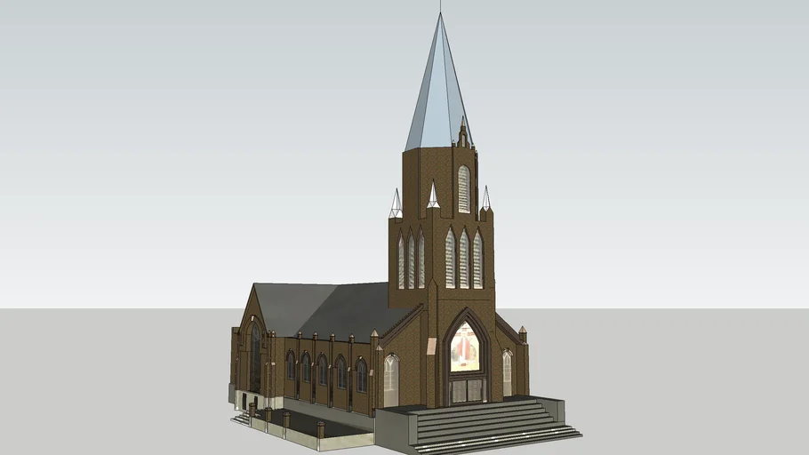 catholic church in jackson miss usa | 3D Warehouse