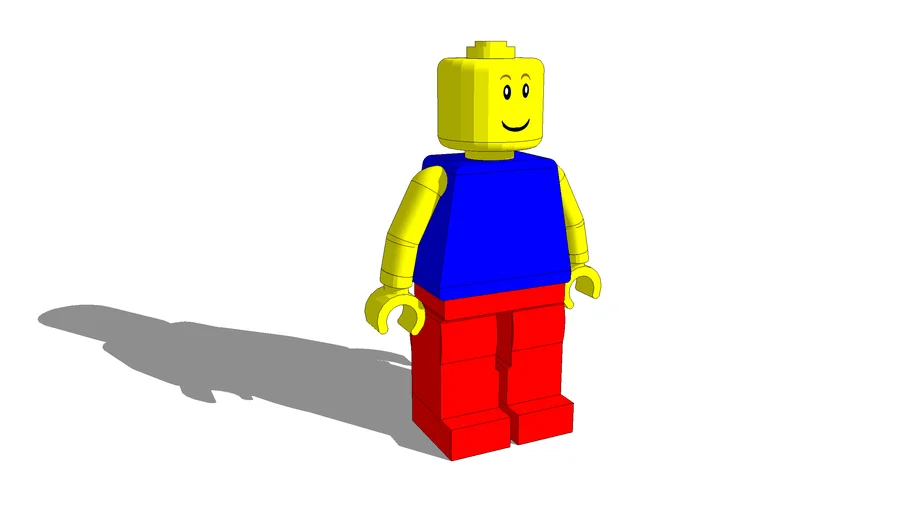 lego mans 3D Model