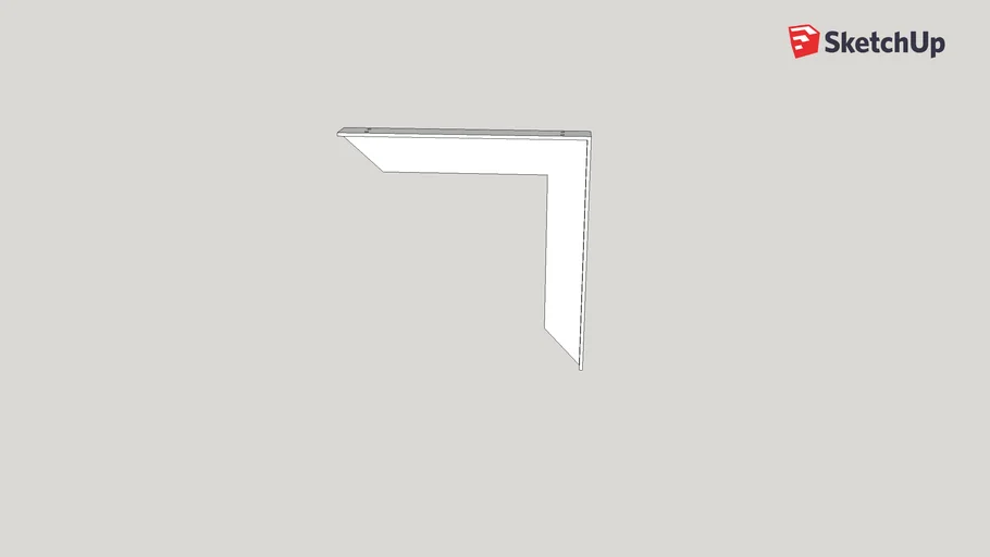 Rakks Bracket EH1818 3D Warehouse