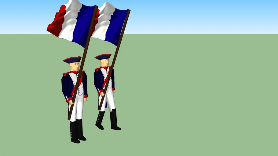 flag bearer 3D Warehouse