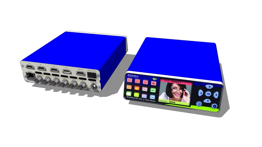 Ensemble Designs NXT 430 Compact Video Router | 3D Warehouse