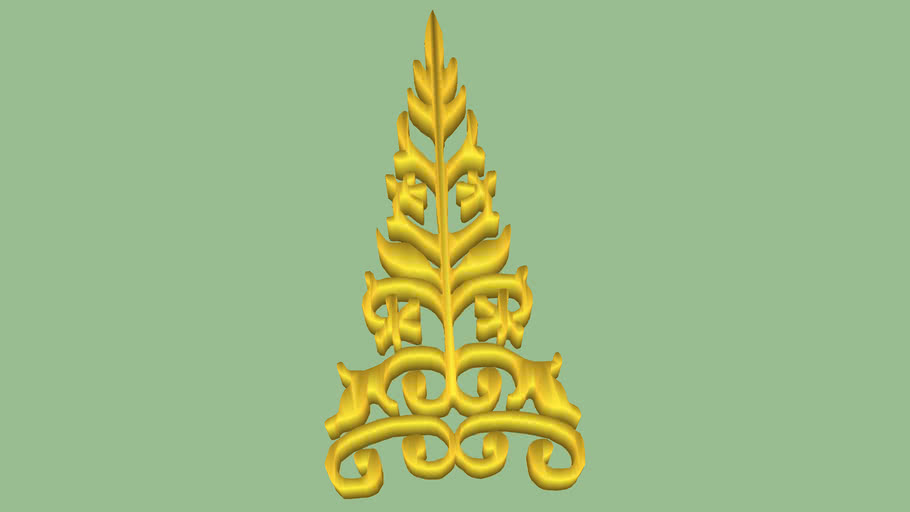 ornament melayu riau 3D Warehouse
