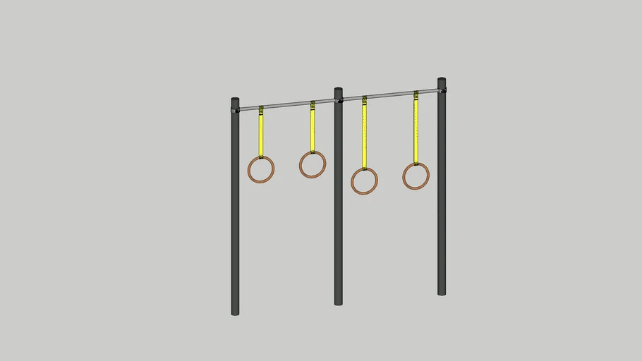 1M1.08 1Move Gymnastic rings 3D Warehouse