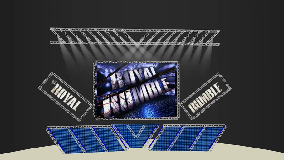 Royal Rumble 2007 - JWA HD RERUN PART 2 | 3D Warehouse